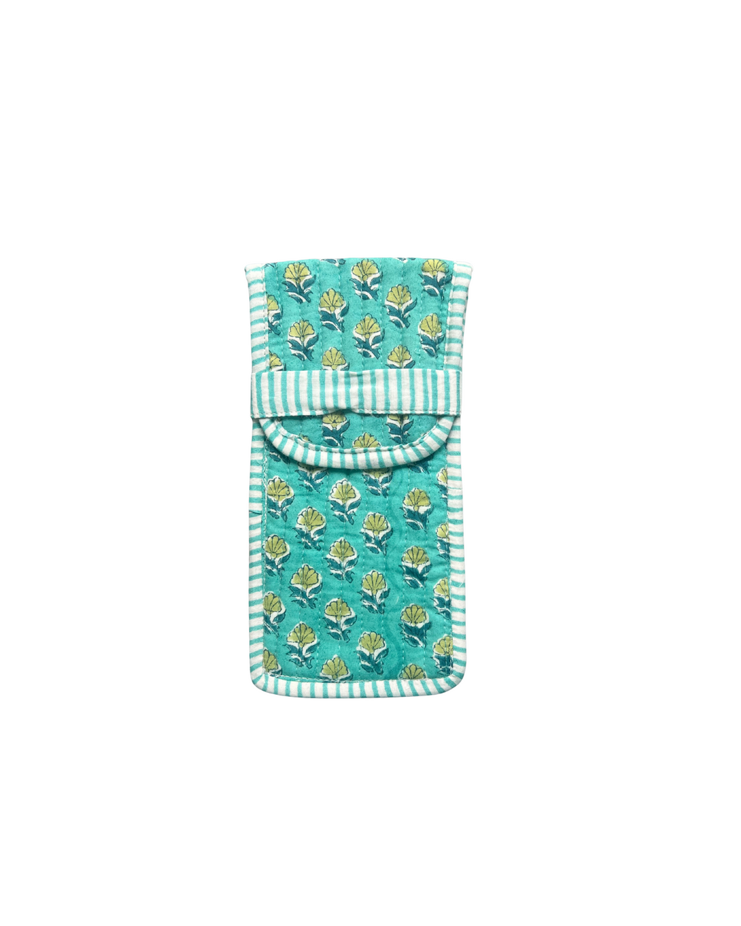 Daisy Buta Glasses Case in Pool Blue