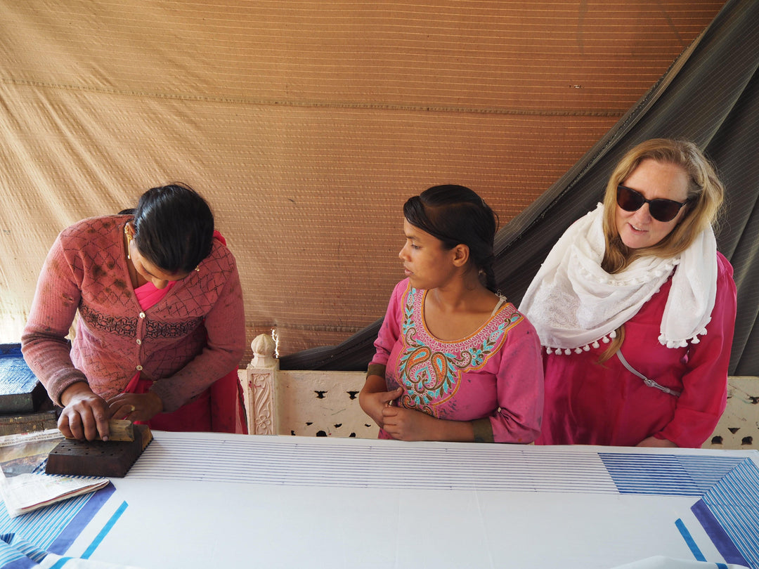 The women of Anoothi - a partnership project - Dilli Grey