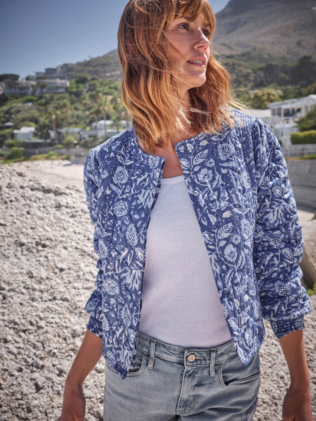 print quilted jackets UK