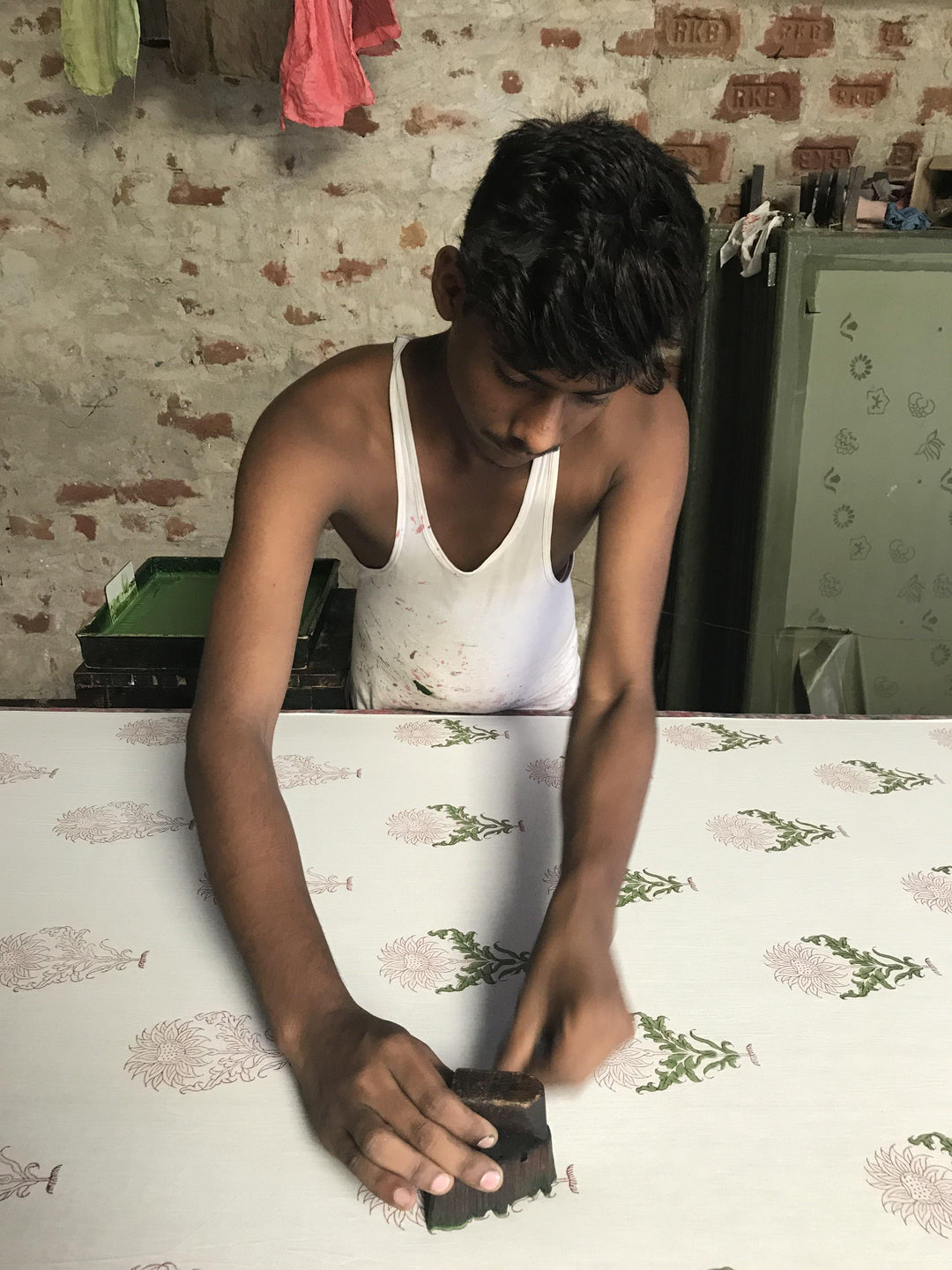 Pigments of your imagination - the beauty in hand-block printing - Dilli Grey