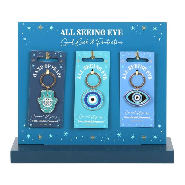All Seeing Eye Keyrings