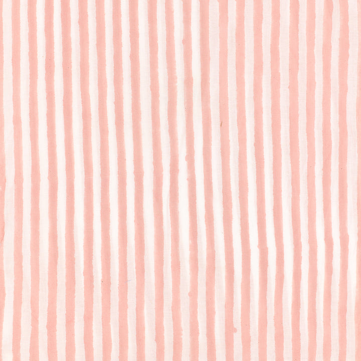 Candy Stripe Shorts PJ set in Dusty Pink - SAMPLE SMALL (no returns)
