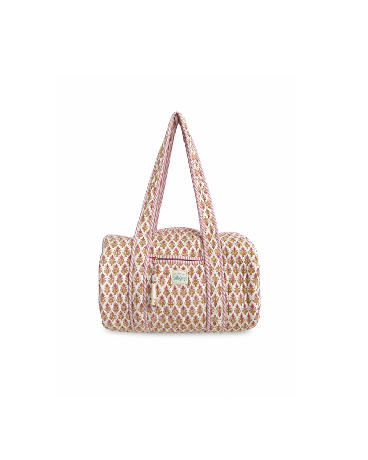 Mini Buta Mini Bowling Bag in yellow and pink