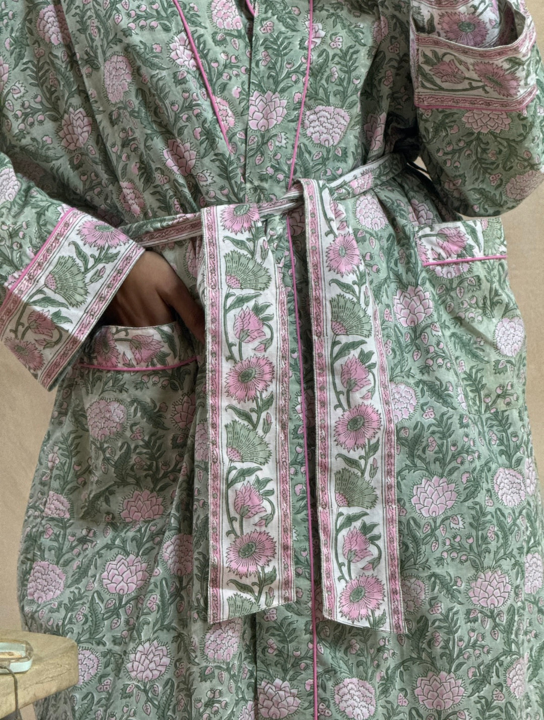 Johari Robe in sage