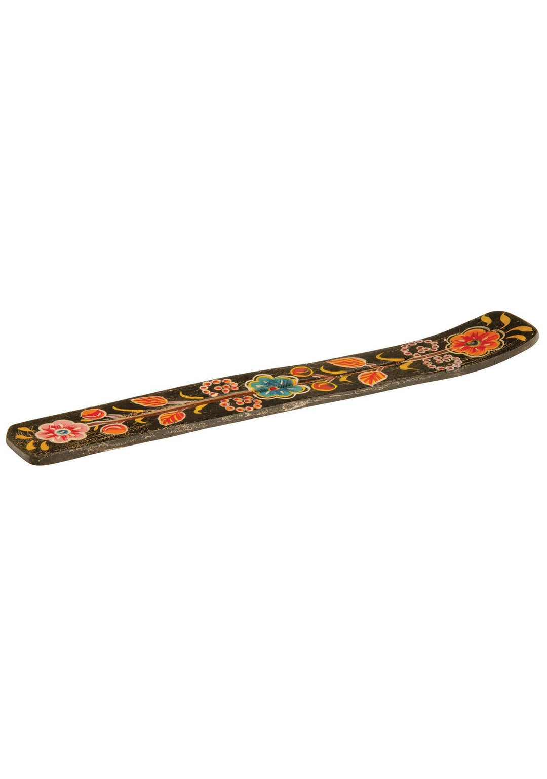 Hand Painted Wooden Incense Holder - Dilli Grey