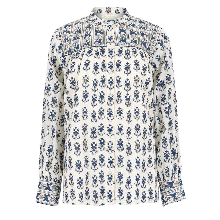 Sammia shirt in lassi and midnight PRE ORDER - shipping 16th October