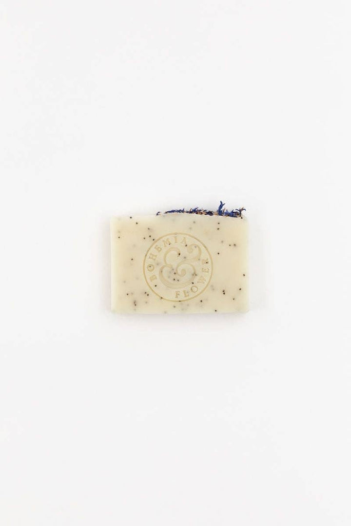 Meadow Bar Soap - Cornflower & Poppy Seed Unscented