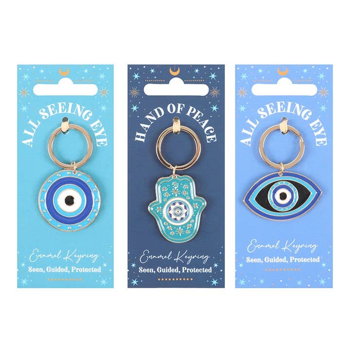 All Seeing Eye Keyrings