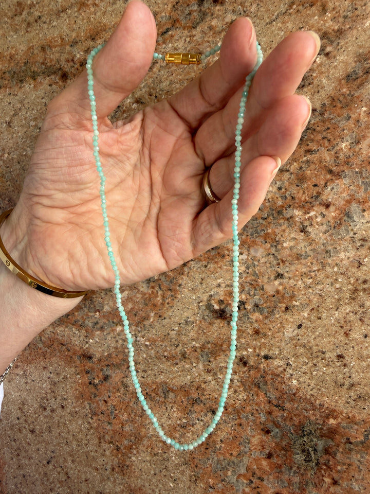 Jaipur Gem Choker in Amazonite - SHIPS 9TH SEPTEMBER