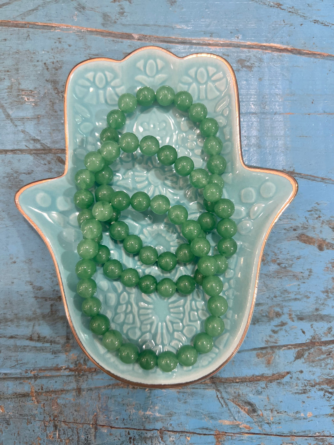 Aventurine Green Crystal  Bracelet