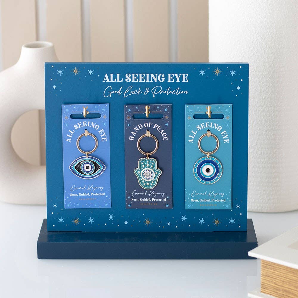 All Seeing Eye Keyrings
