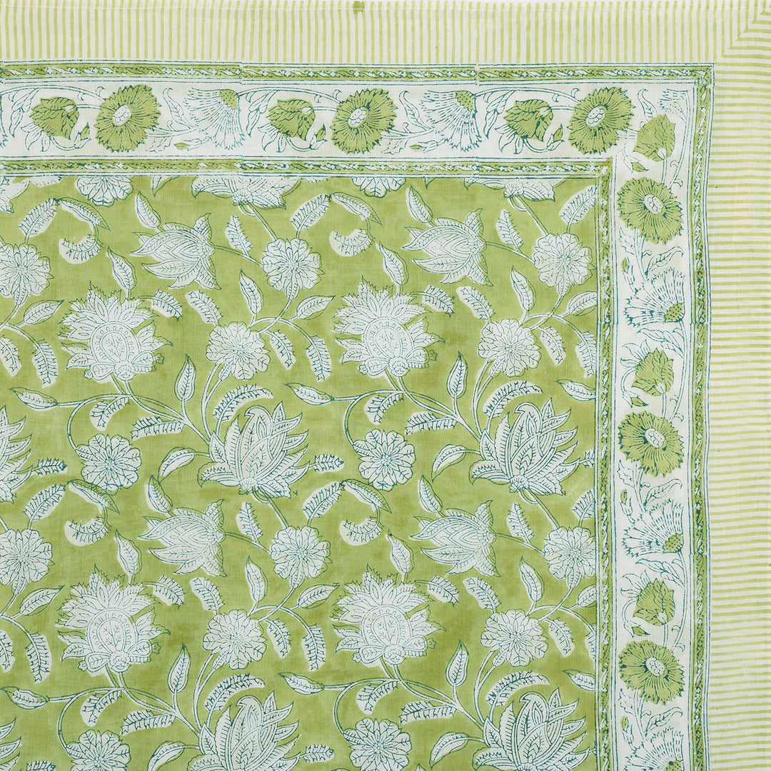 100% Cotton Sarong in Citrine Champaca Print