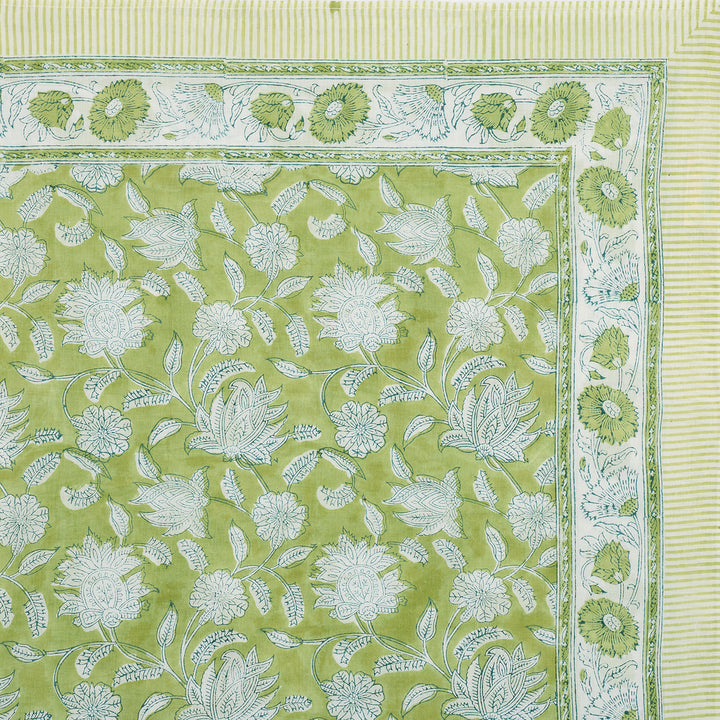 100% Cotton Sarong in Citrine Champaca Print
