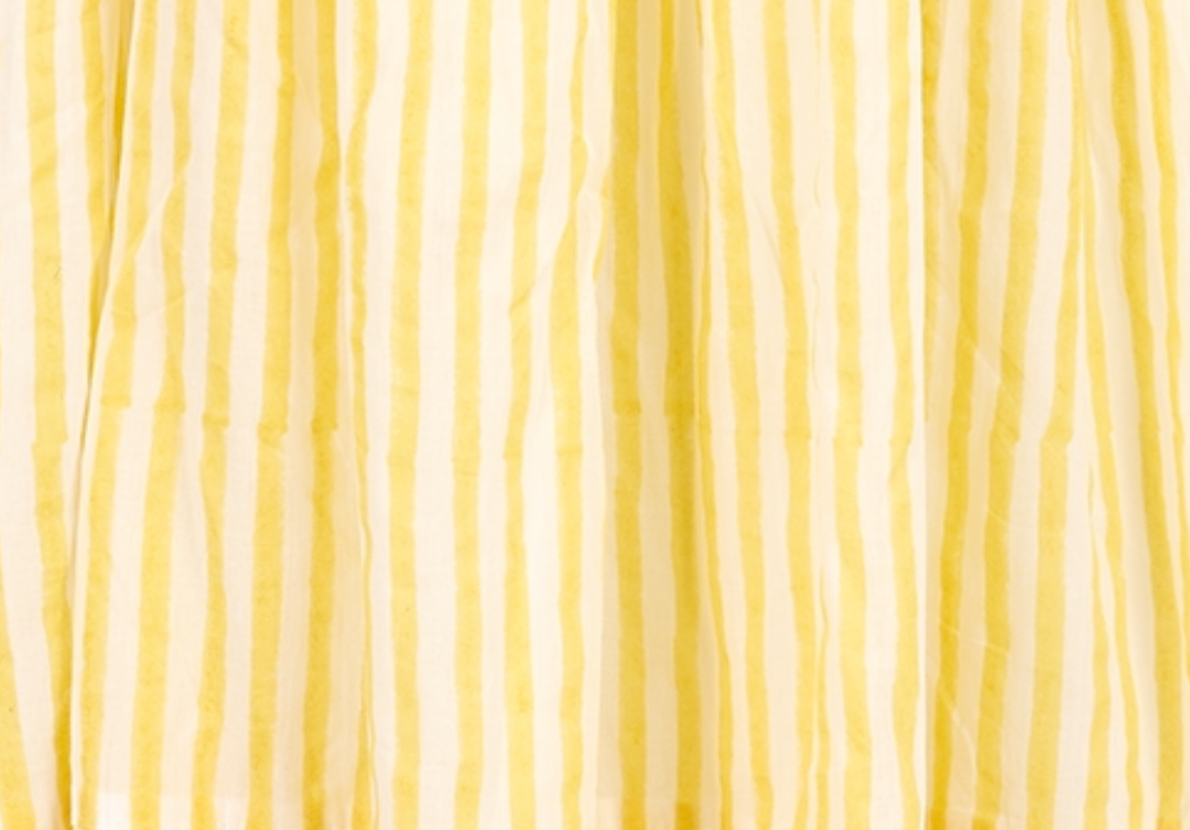 Yasmin Smocked Sundress in Sunshine Yellow - Dilli Grey