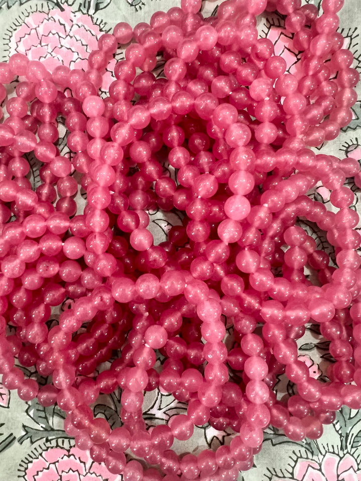 Rose Quartz crystal Bracelet