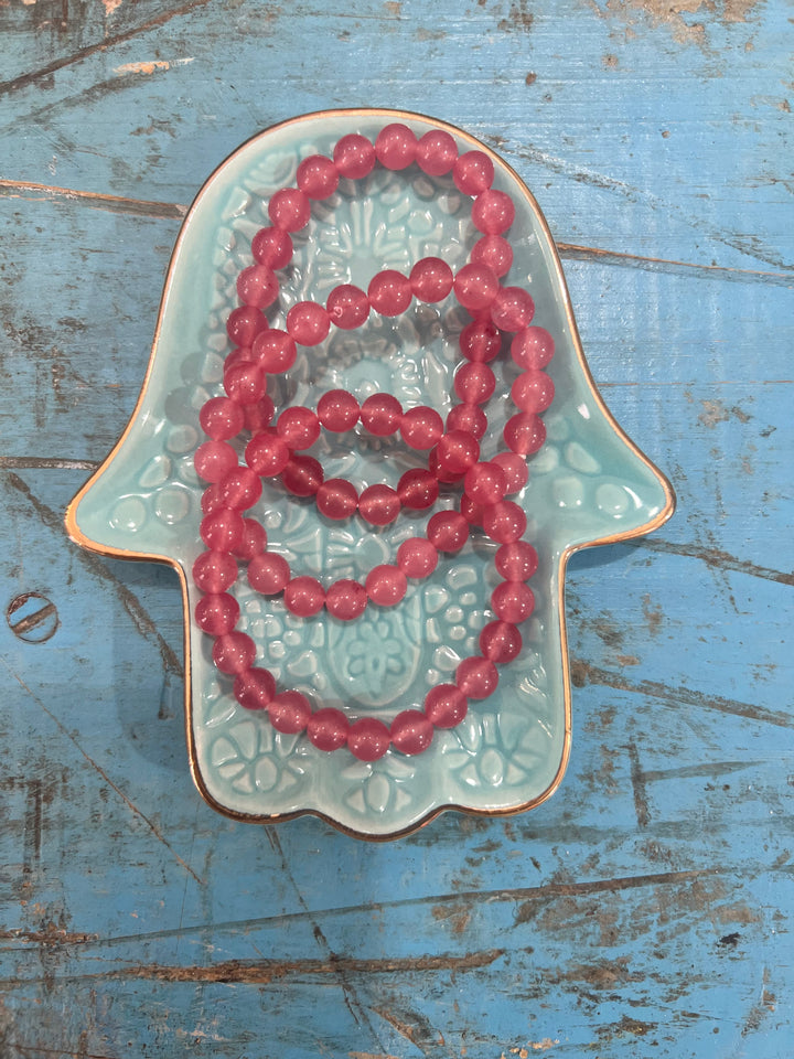 Rose Quartz crystal Bracelet