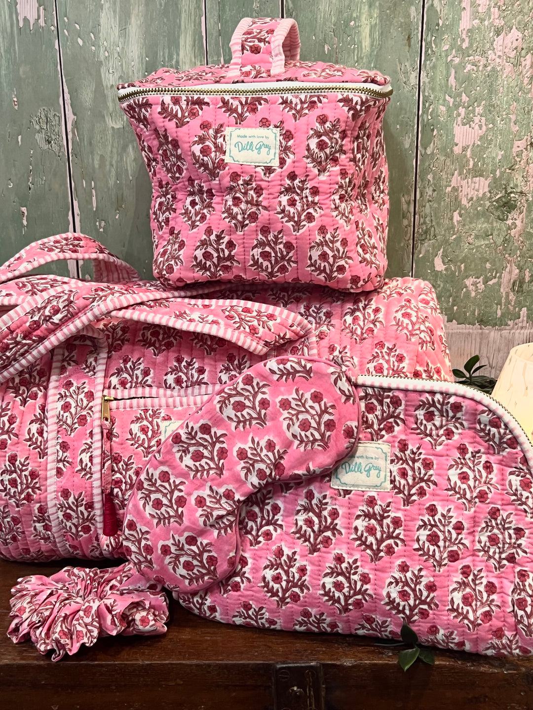 Rani Pink Mogra Mini Bowling Bag