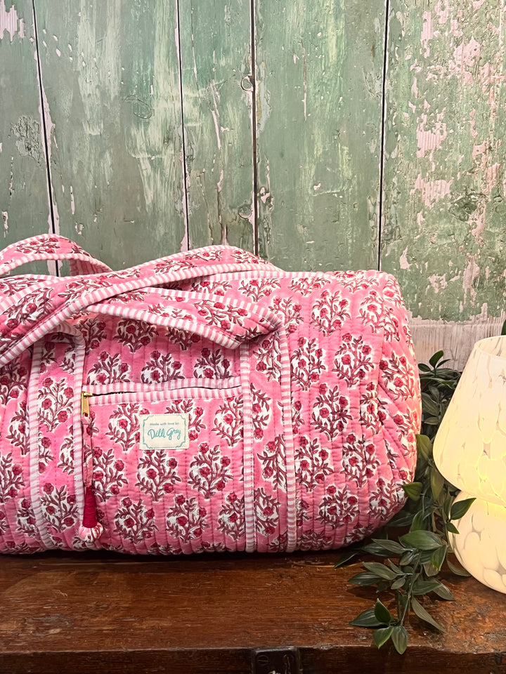 Rani Pink Mogra Mini Bowling Bag