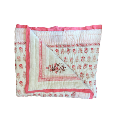 Rosewater Maala quilt