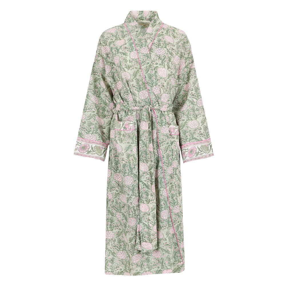 Johari Robe in sage - Dilli Grey