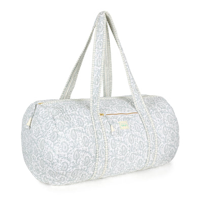Grey Paisley Large Bowling Bag