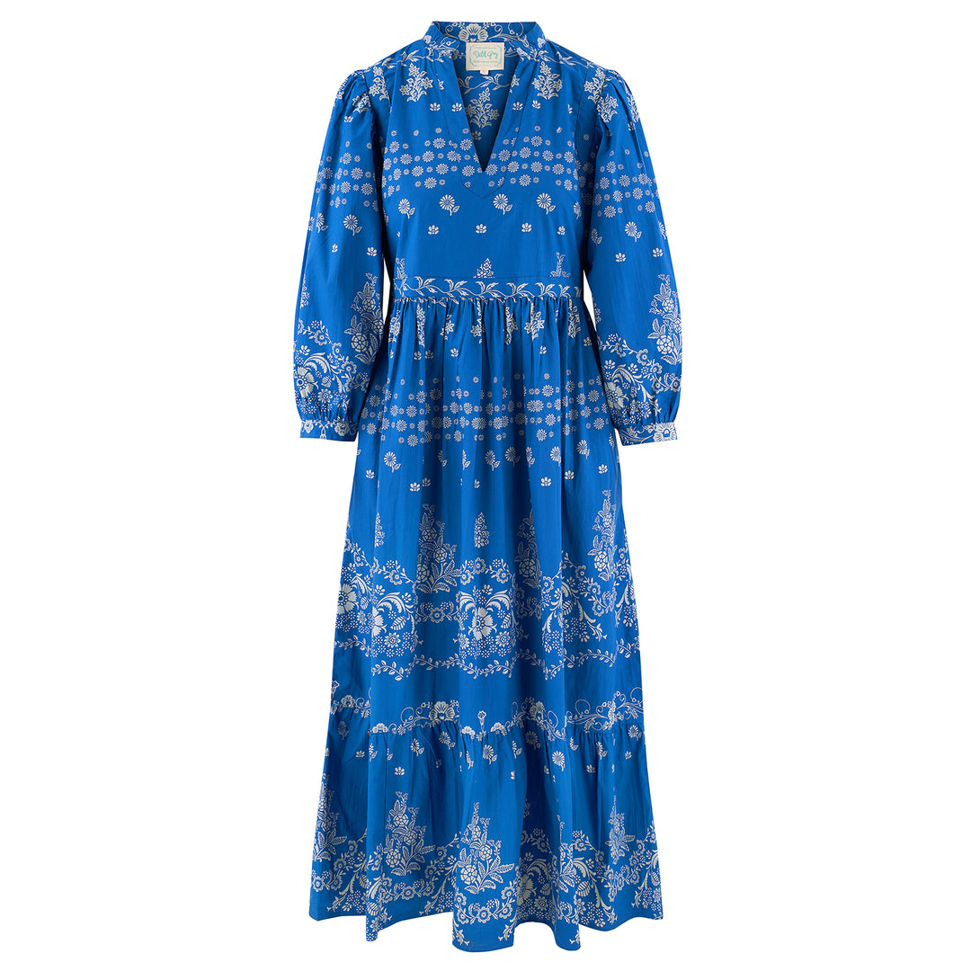 Florence Midi Dress In Lapis