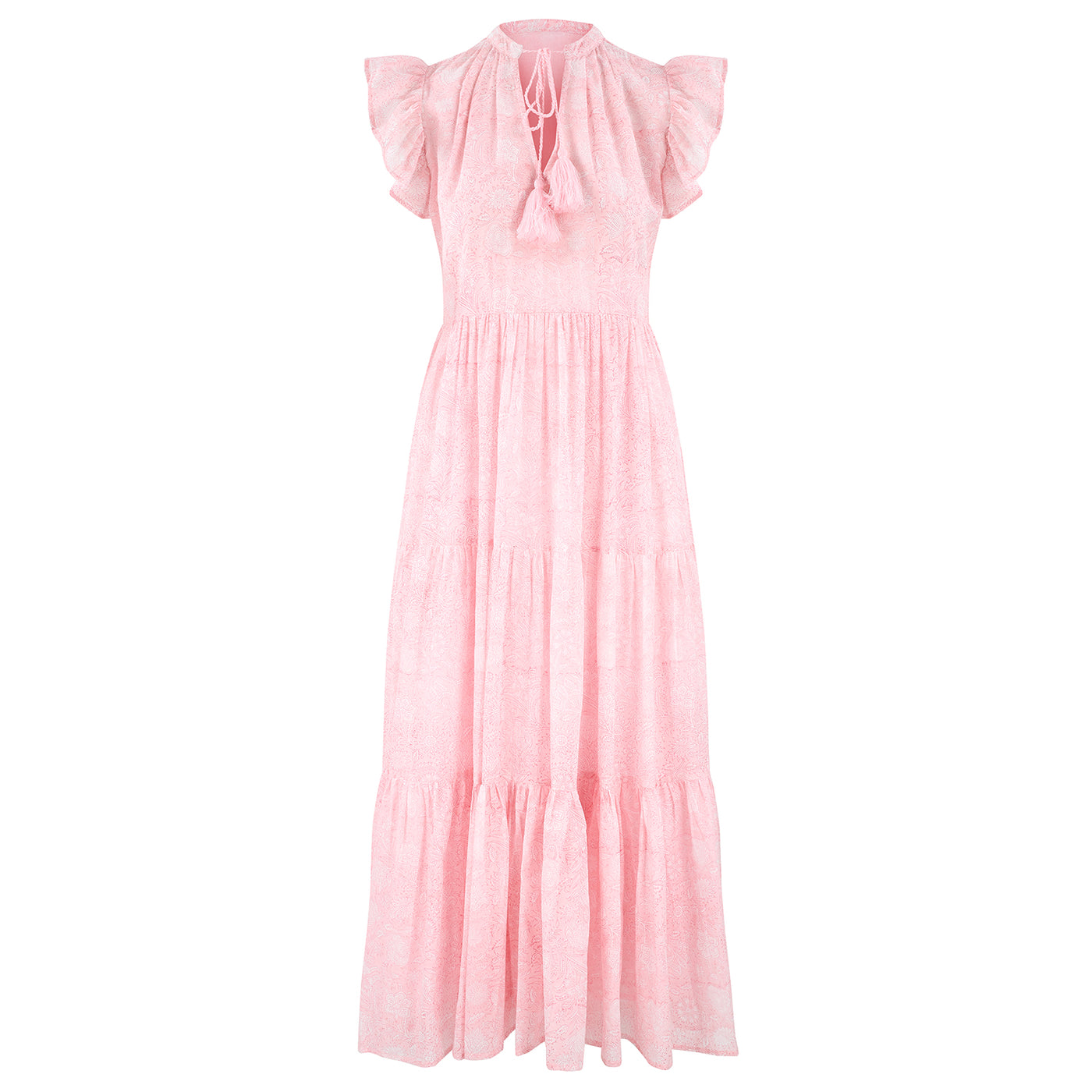 Penny sleeveless dress in pink