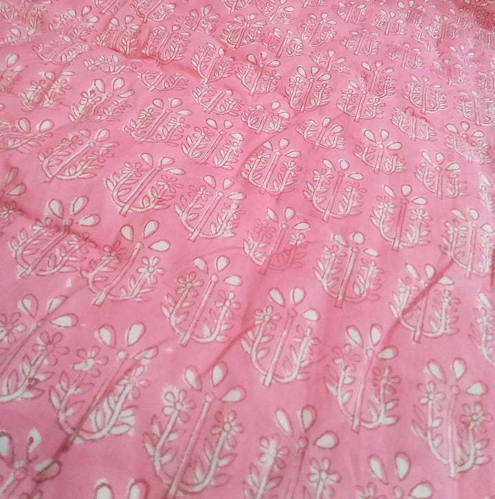 Phool Bloom mini quilt in Pink