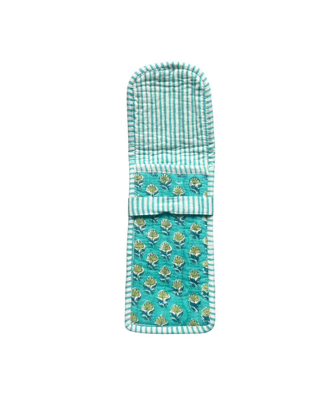 Daisy Buta Glasses Case in Pool Blue