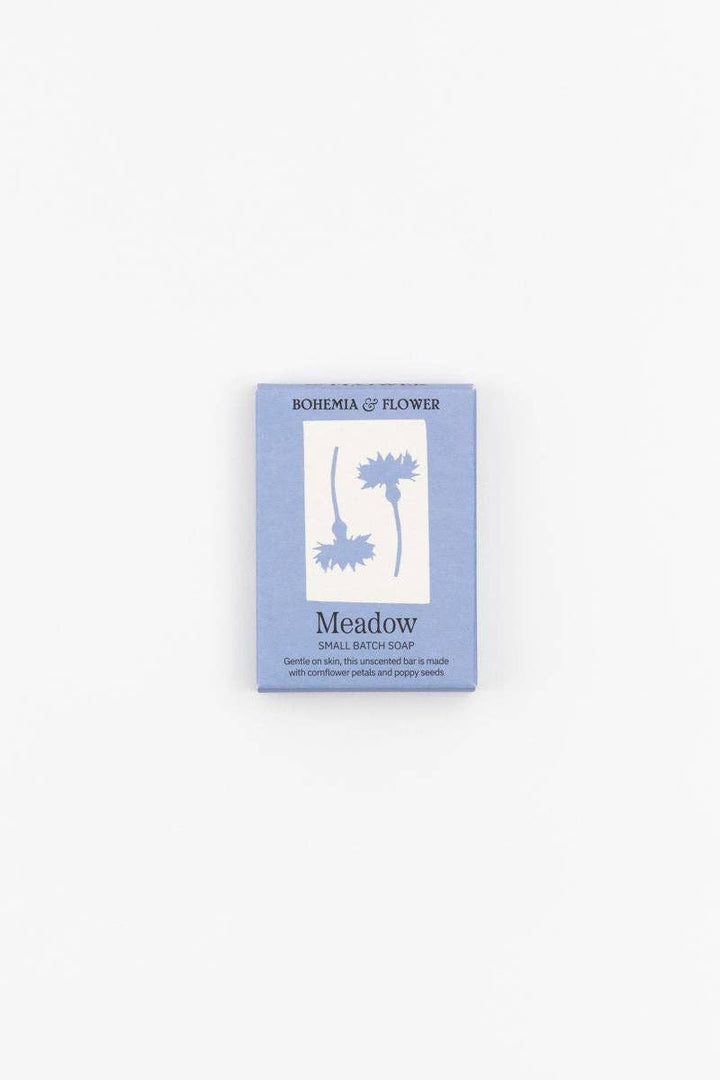 Meadow Bar Soap - Cornflower & Poppy Seed Unscented