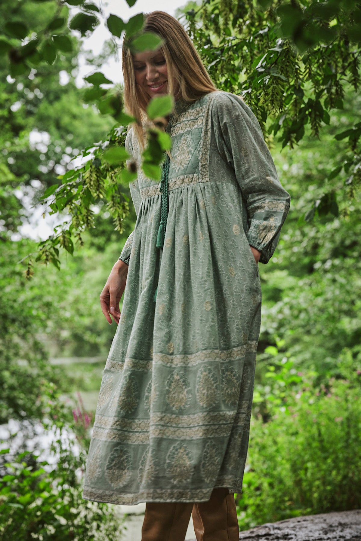 Grey deals spring dress