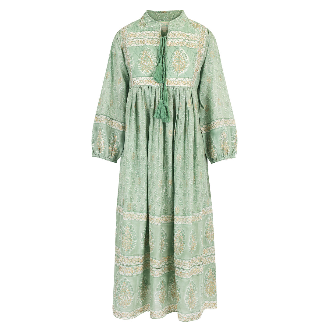 Priya Midi Dress In Sage