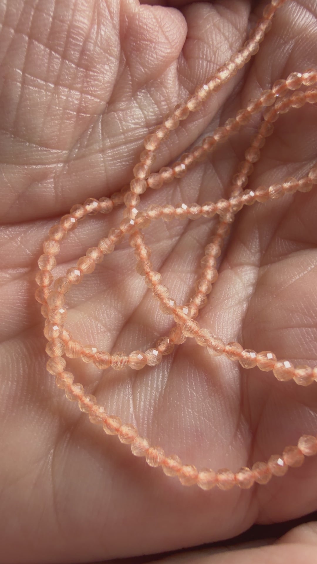 Jaipur Gem Choker in Peach Moonstone - SHIPS 9TH SEPTEMBER