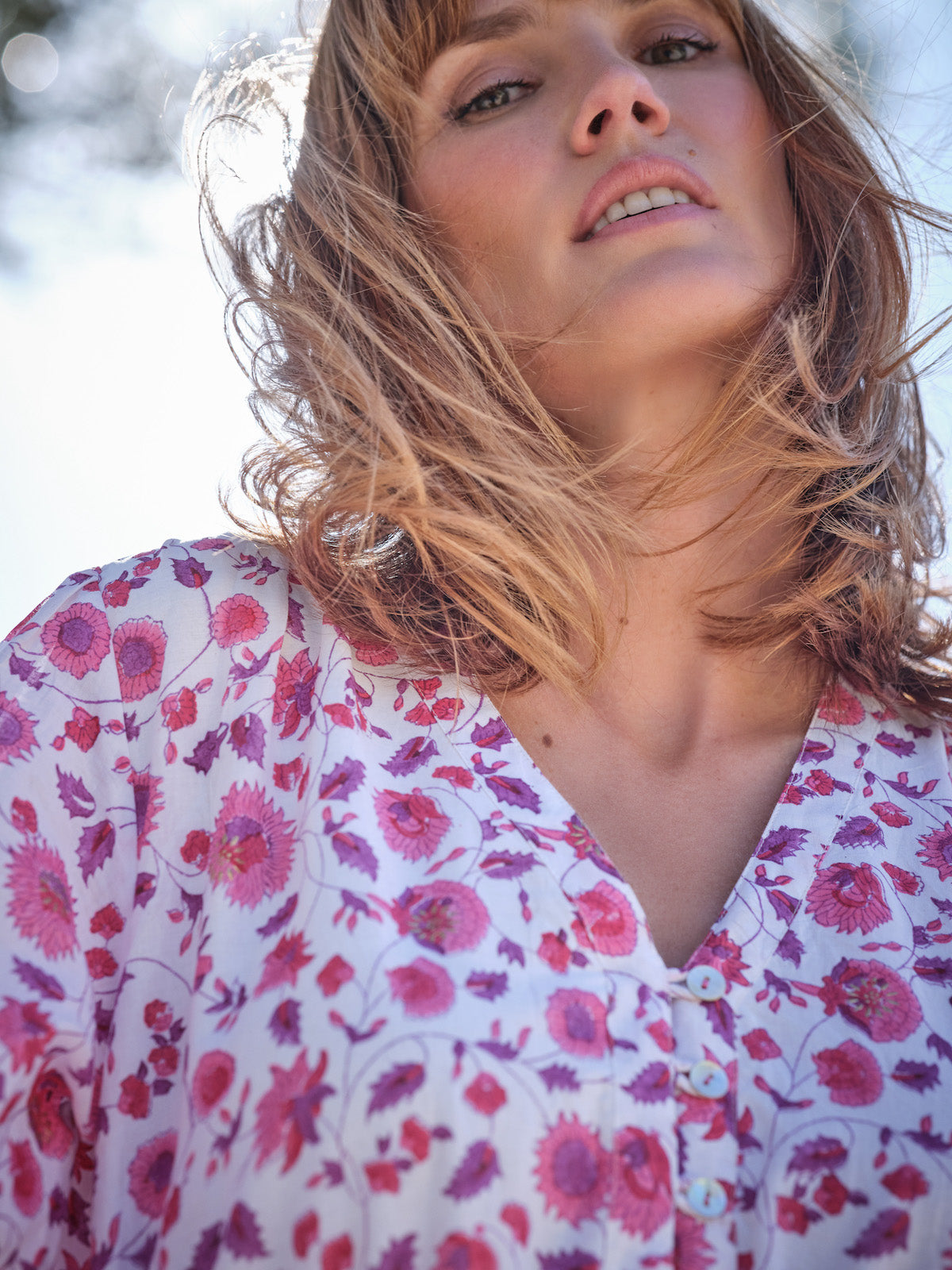 Soraya Maxi Dress In Rani Pink