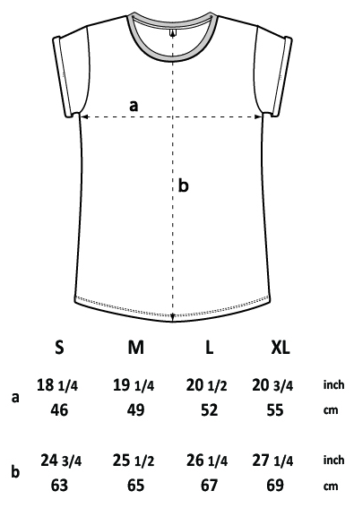Organic cotton t-shirt in slate green
