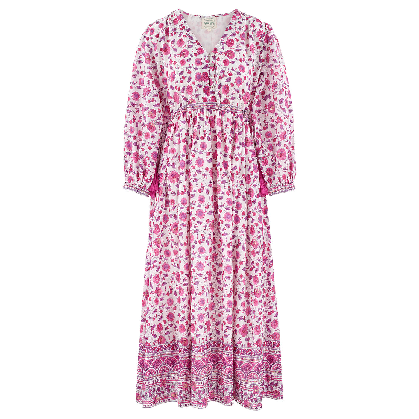 Soraya Maxi Dress In Rani Pink