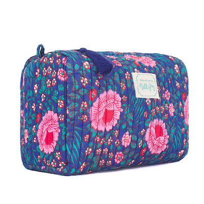 Neela blue Farah wash bag